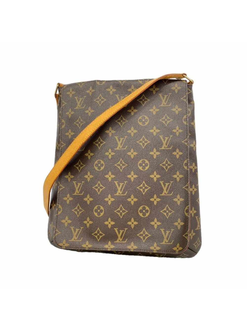 Louis Vuitton Shoulder Bag Monogram Musette Brown